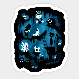 Indie Platformers Sticker